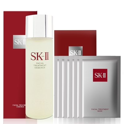 SK-II 青春露 230ml+青春敷面膜 6片/盒