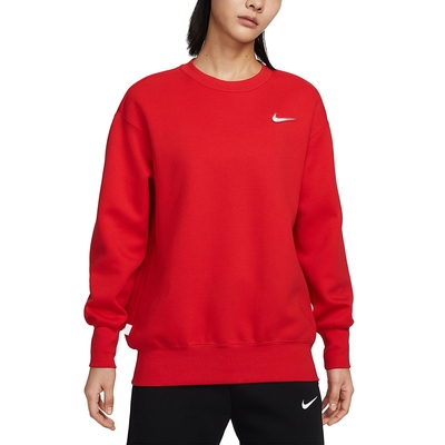 【NIKE】 AS W NSW FLC OS CREW GCEL 圓領長袖T恤 女 - FZ6537657