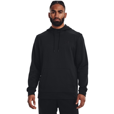 【UNDER ARMOUR】男 Armour Fleece 連帽長袖套頭衫 1373353-001