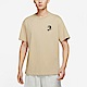 Nike As M Nk Tee Sustainable [DR8915-250] 男 短袖 上衣 運動休閒 棉質 卡其 product thumbnail 1