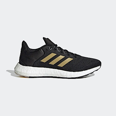 Adidas Pureboost 21 W GZ3004 女 慢跑鞋 運動 休閒 訓練 彈力 緩震 愛迪達 黑金