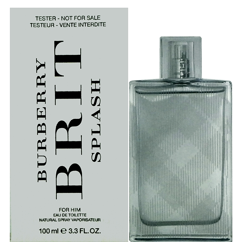 Burberry Brit Splash 海洋風格男性淡香水100ml Tester 包裝