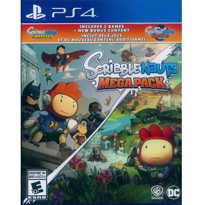 塗鴉冒險家 超級包 Scribblenauts Mega - PS4 英文美版