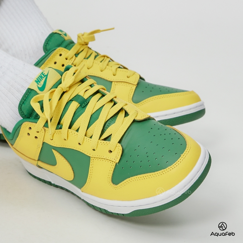 Nike Dunk Low Reverse Brazil 男鞋黃綠色巴西限定經典休閒鞋DV0833