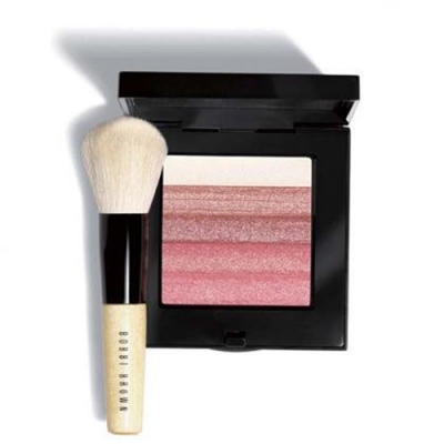 (即期品)BOBBI BROWN 玫瑰星紗顏彩刷具組 航空版