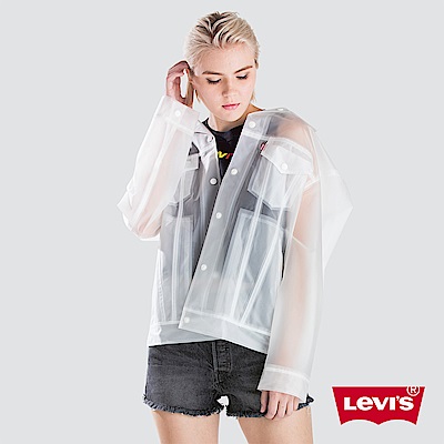 Levis 女款 外套 時尚透視設計 Boyfriend 寬鬆版型