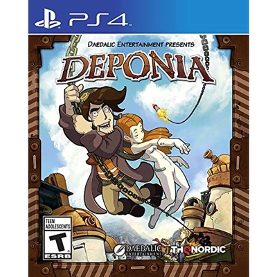 德波尼亞 Deponia - PS4 英文美版