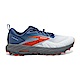 Brooks Cascadia 17 [1104032E405] 男 越野跑鞋 運動 戶外 緩衝 2E 寬楦 灰藍橘 product thumbnail 1