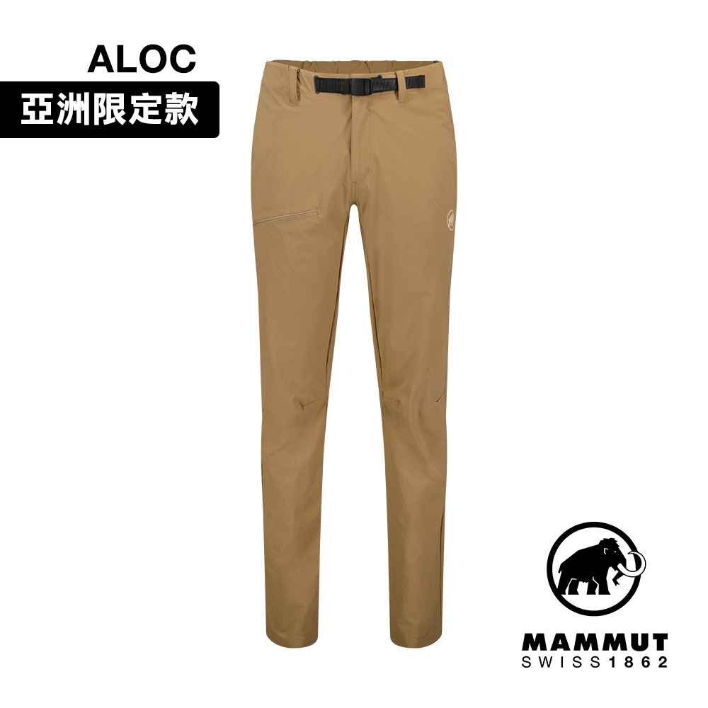 【Mammut 長毛象】Aegility Pants AF Men 日系機能舒適防潑水長褲 深沙褐 男款 #1022-02220