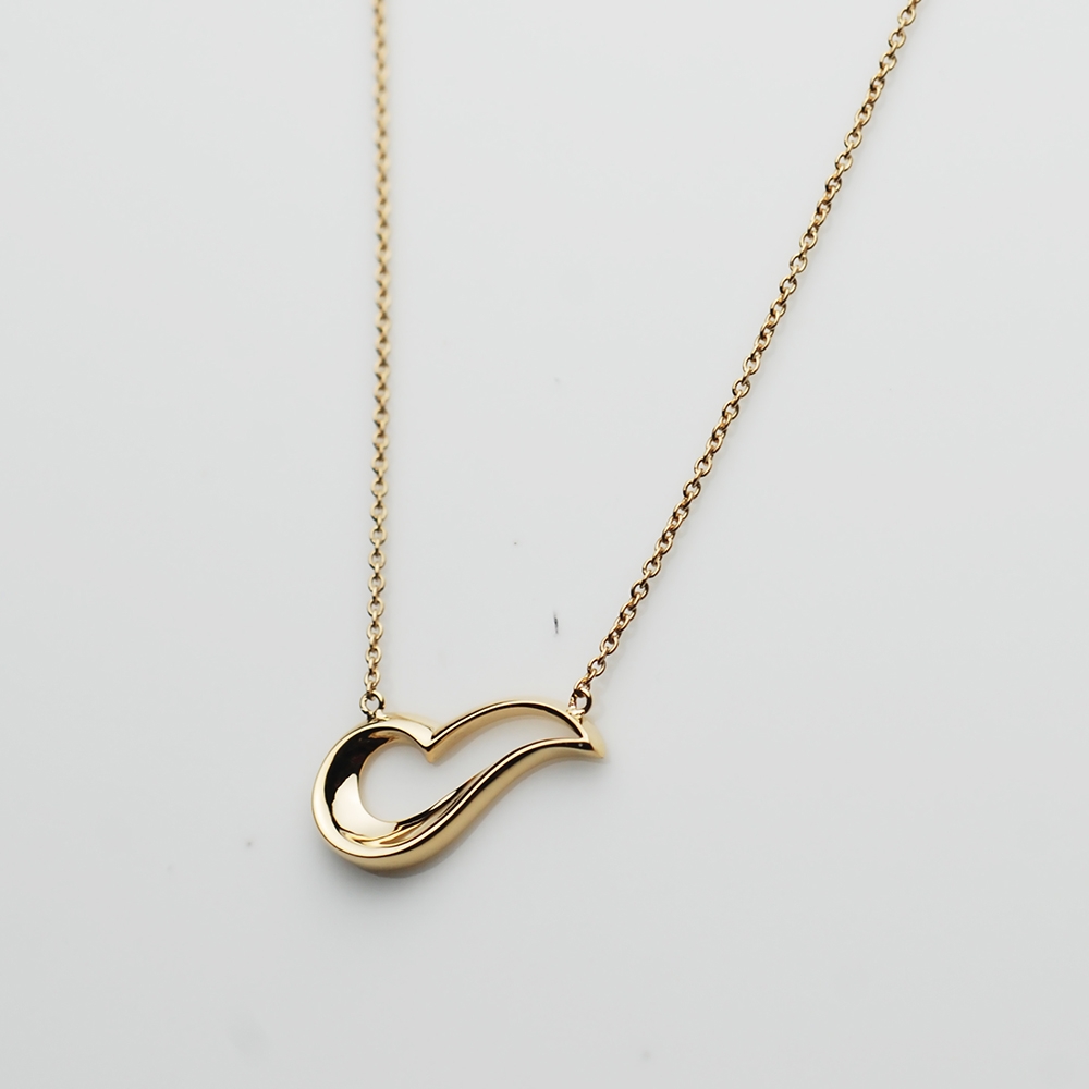 Georg Jensen #1650 Hearts 18K金愛心項鍊