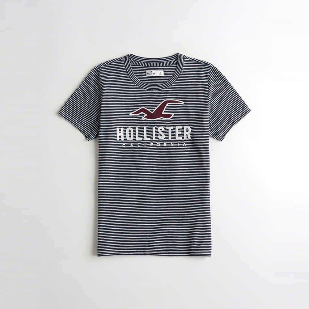 Hollister HCO  短袖 T恤 黑色 1074