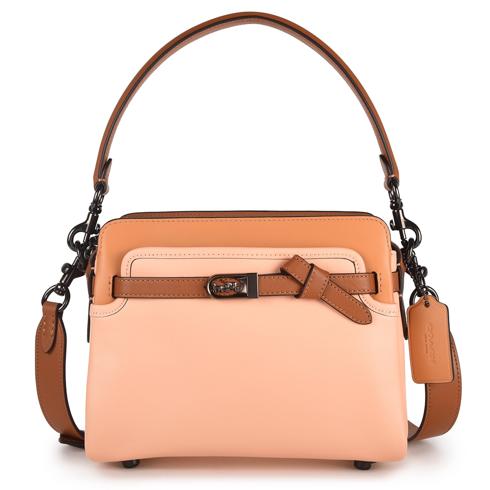 coach tate leather carryall