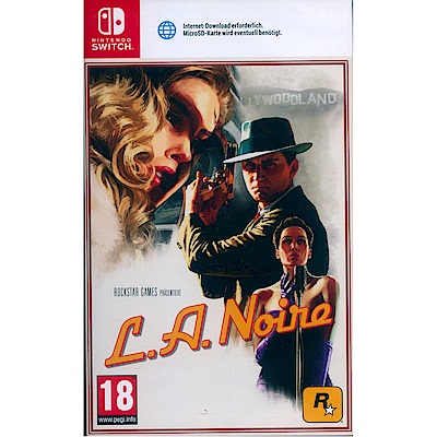 黑色洛城 L.A.Noire - NS Switch 英文歐版