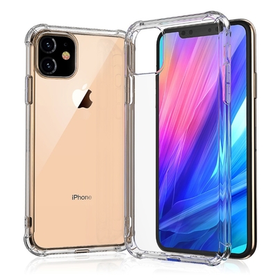 iPhone11 11ProMax 手機殼透明四角防摔保護殼 11保護殼 11ProMax保護殼