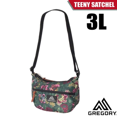 GREGORY TEENY SATCHEL 3L 可調式斜背包(輕巧好收納.可調整式背帶)_花園油彩