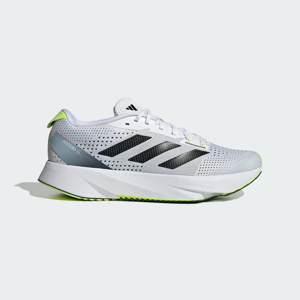 Adidas Adizero SL [ID6922] 男 慢跑鞋 運動 路跑 訓練 比賽 緩震 透氣 舒適 愛迪達 白