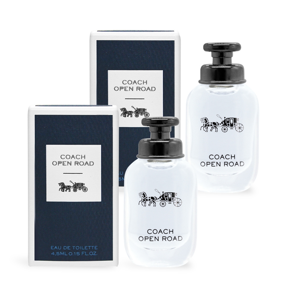 *COACH 加州公路淡香水 Open Road 4.5mlX2 EDT-公司貨