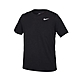 NIKE 男短袖T恤-DRI-FIT 慢跑 路跑 訓練 上衣 AR6030-010 黑白 product thumbnail 1