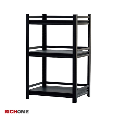 【RICHOME】鋼鐵人角鋼三層架W60 x D40 x H92 CM