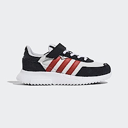 Adidas Retropy F2 GW9598 中童 休閒鞋 經典 復古 麂皮 舒適 魔鬼氈 黑紅