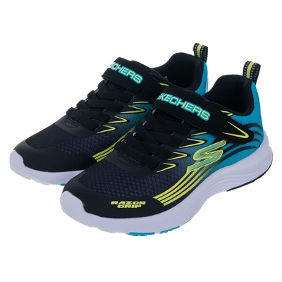 SKECHERS 童鞋 男童系列 RAZOR GRIP - 405108LBKTQ