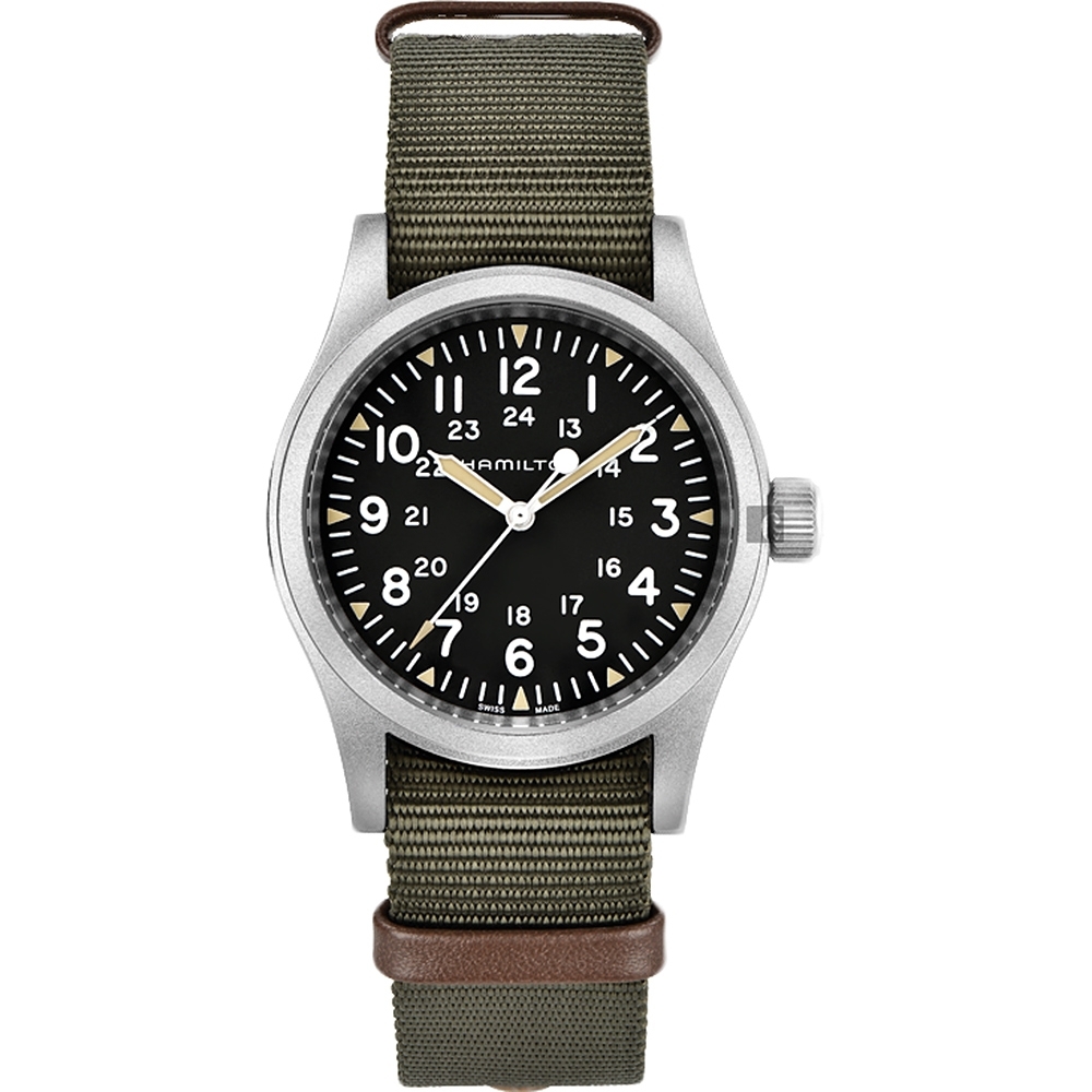 Hamilton 漢米爾頓 KHAKI FIELD 80小時動力卡其野戰軍風機械錶