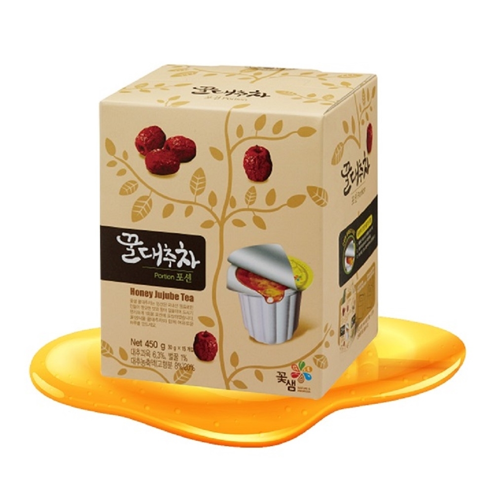 【韓味不二】蜂蜜紅棗茶球(30gx15入)