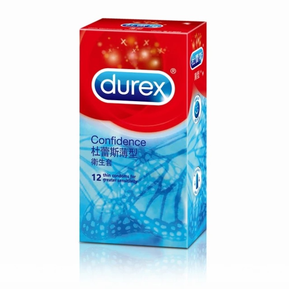 Durex杜蕾斯-薄型 保險套(12入裝)(快速到貨)