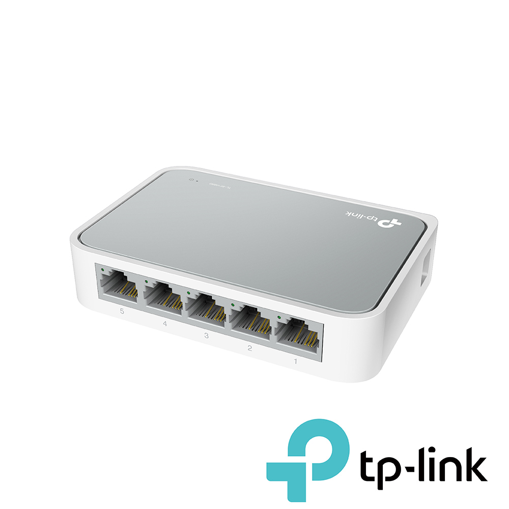 TP-Link TL-SF1005D 5 埠 10/100Mbps 桌上型網路交換器