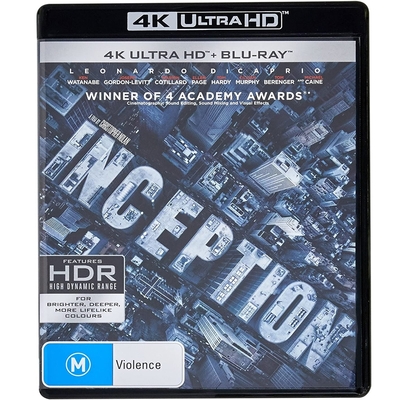 全面啟動 INCEPTION  4K UHD+BD 三碟限定版