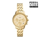 FOSSIL Neutra 輕奢雅致計時女錶 金色不鏽鋼鍊帶 36MM ES5219 product thumbnail 1