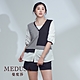 現貨【MEDUSA 曼度莎】黑白假兩件式拼接襯衫（M-XL）｜女上衣 女襯衫 上班穿搭 product thumbnail 1