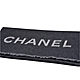 CHANEL 經典品牌LOGO喀什米爾羊毛圍巾(灰色) product thumbnail 1