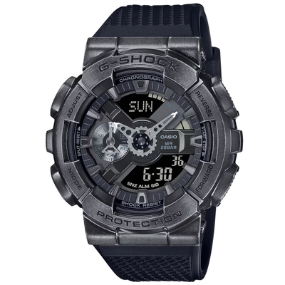 CASIO 卡西歐 G-SHOCK 科幻蒸氣 雙顯腕錶 禮物推薦 畢業禮物 48.8mm / GM-110VB-1A
