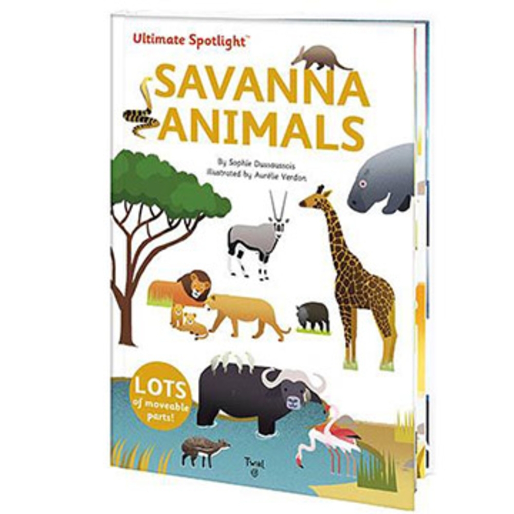 Ultimate Spotlight：Savanna Animals 草原動物翻頁推拉書