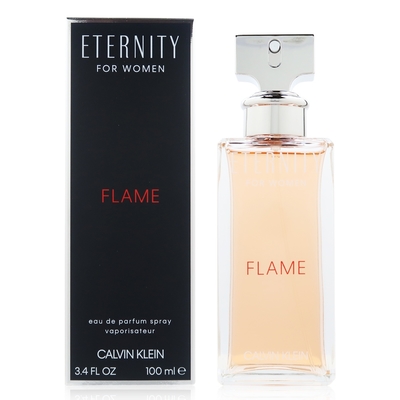 Calvin Klein CK Eternity Flame 永恆熾愛女性淡香精 EDP 100ml (平行輸入)