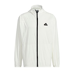 Adidas TH LW WV JKT IT3942 男 連帽 外套 運動 訓練 休閒 輕便 透氣 防曬 薄外套 白