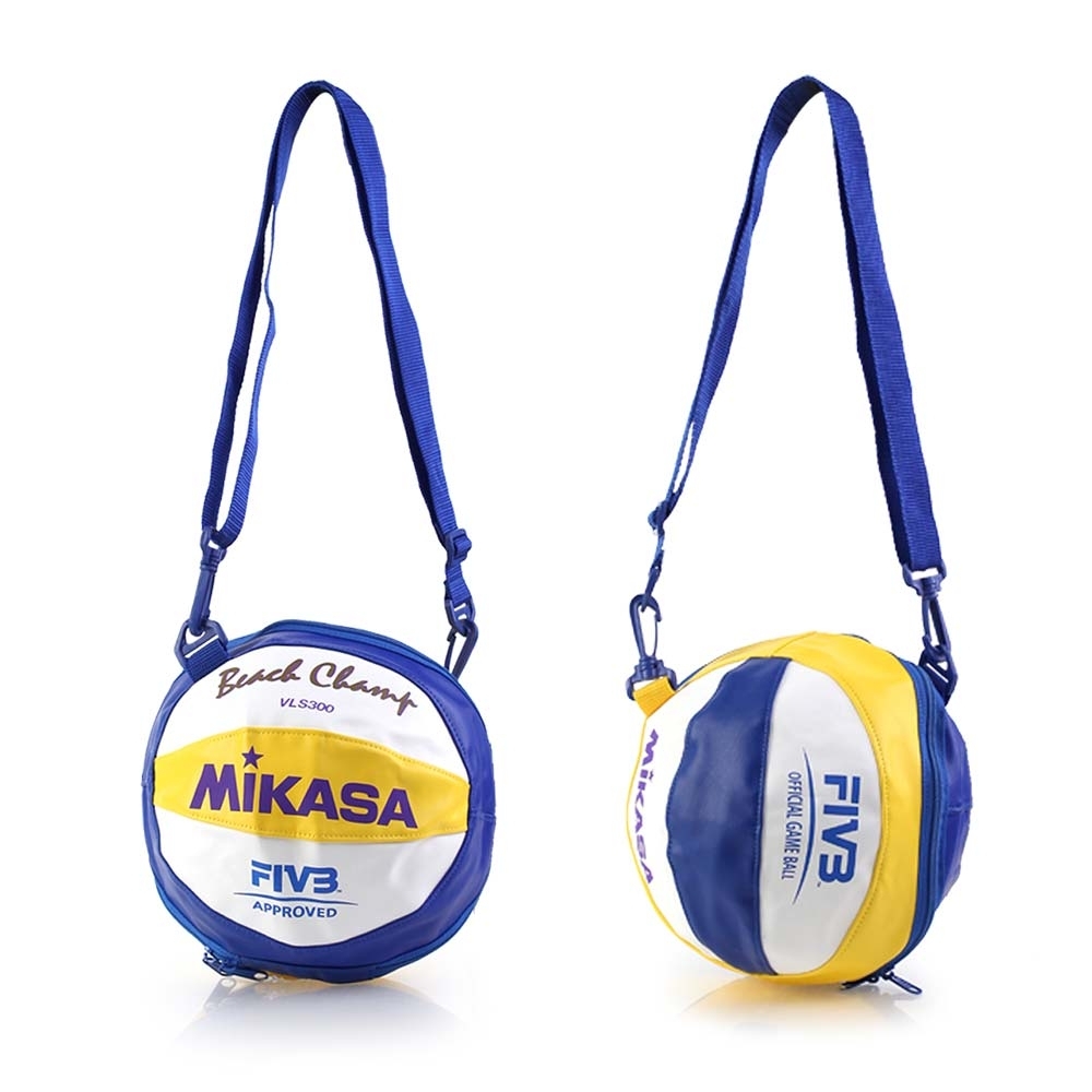 MIKASA 球袋-1入-排球 單顆裝 BV1B 黃藍白