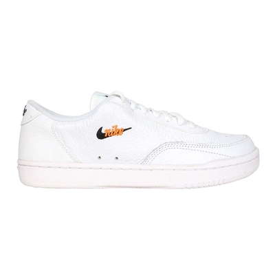 NIKE WMNS COURT VINTAGE PRM 女運動休閒鞋 CW1067-100 白黑橘