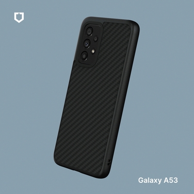 犀牛盾 Samsung Galaxy A53 SolidSuit防摔背蓋手機殼-碳纖維紋路