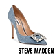 STEVE MADDEN-EBONY 方鑽釦尖頭細跟高跟鞋-牛仔藍 product thumbnail 1