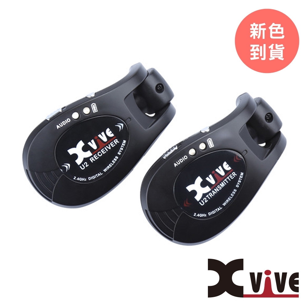 Xvive U2 Wireless Guitar System Black 無線發射/接收器組｜黑色