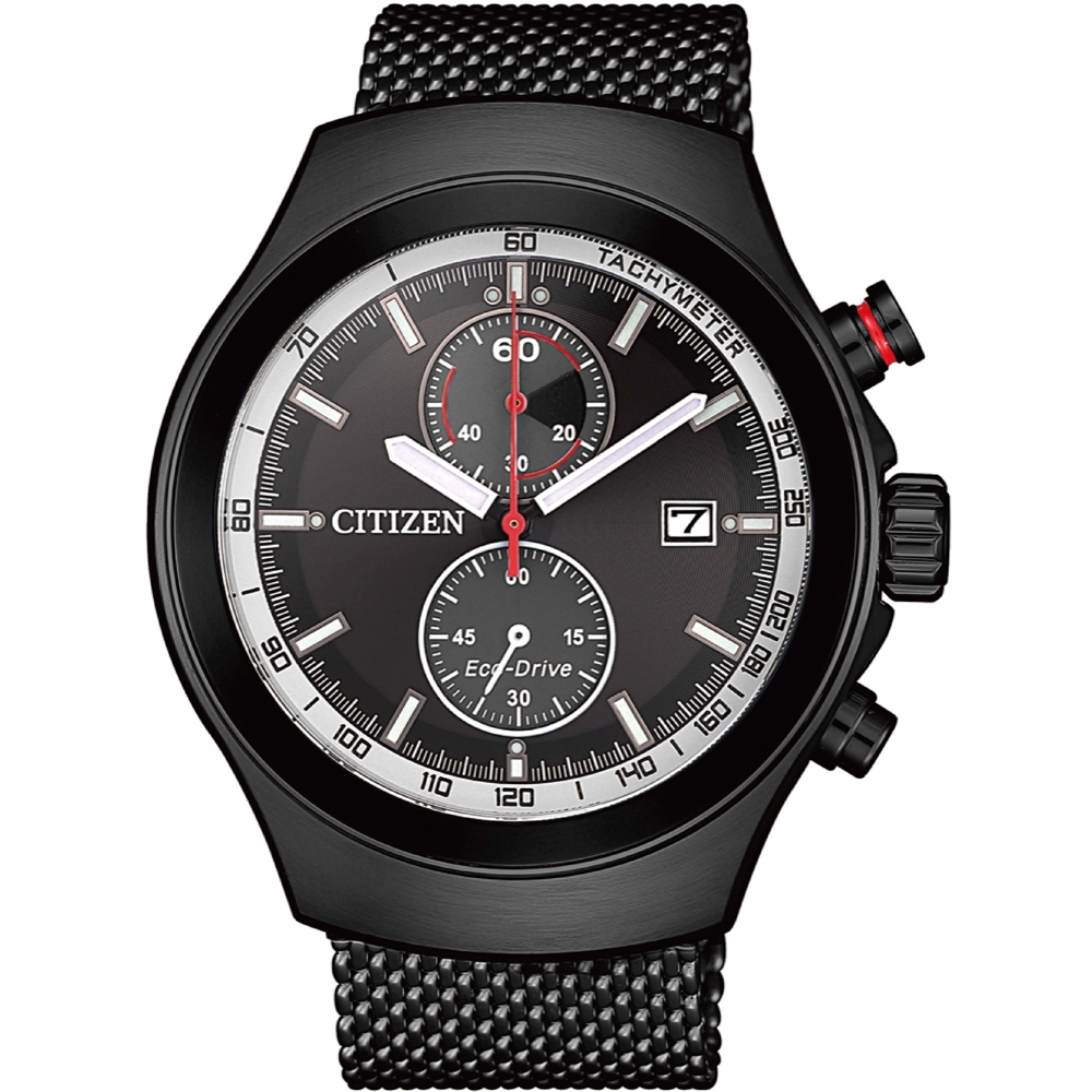 CITIZEN 星辰 光動能計時時尚腕錶  (CA7015-82E)43mm