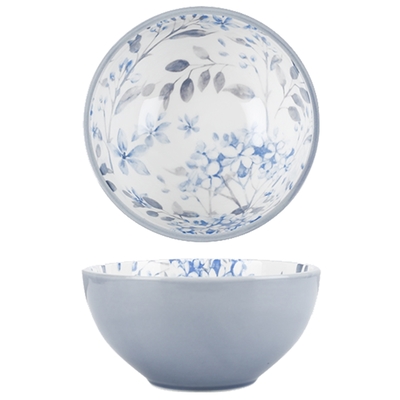 典雅莊園陶瓷系列-6吋碗-藍花
