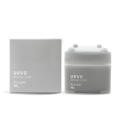 現貨直出⚡️demi提美 uevo 卵殼膜彩色造型積木wax(灰) 80g 灰積木/髮蠟