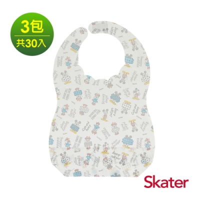 Skater拋棄式圍兜3包 (米奇)共30入