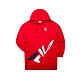 FILA 女長版連帽T恤-紅色 5TET-5443-RD product thumbnail 1