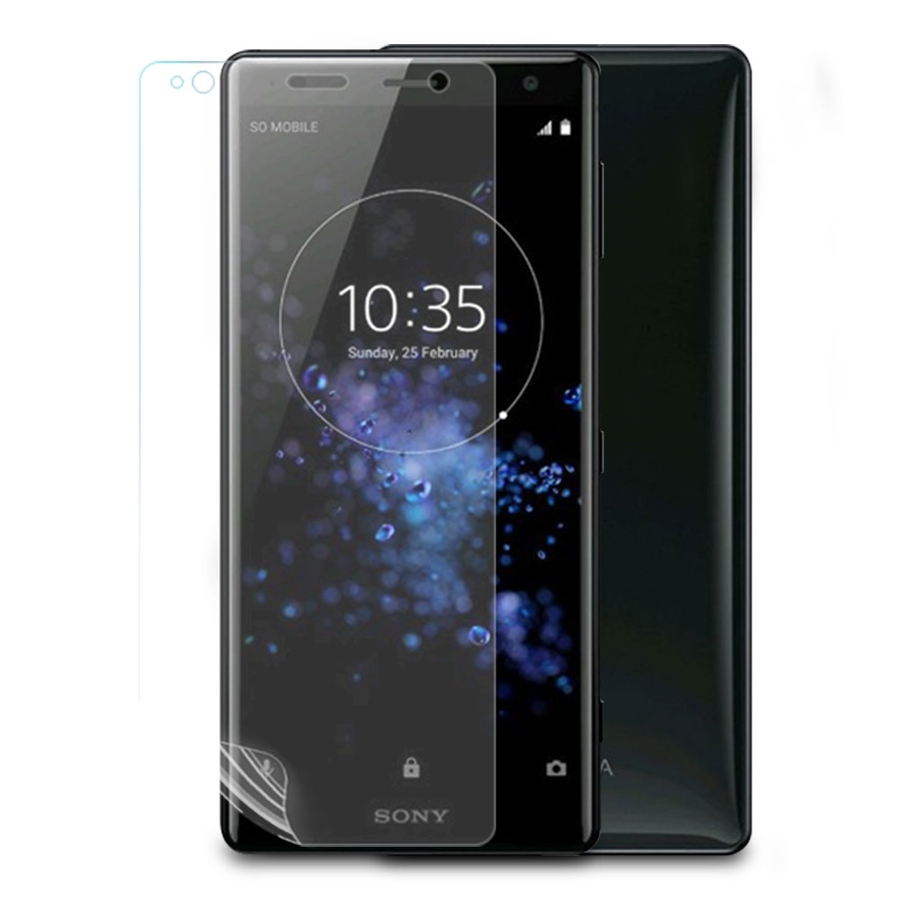 o-one大螢膜PRO Sony XZ2 滿版全膠保護貼超跑包膜頂級原料犀牛皮台灣製