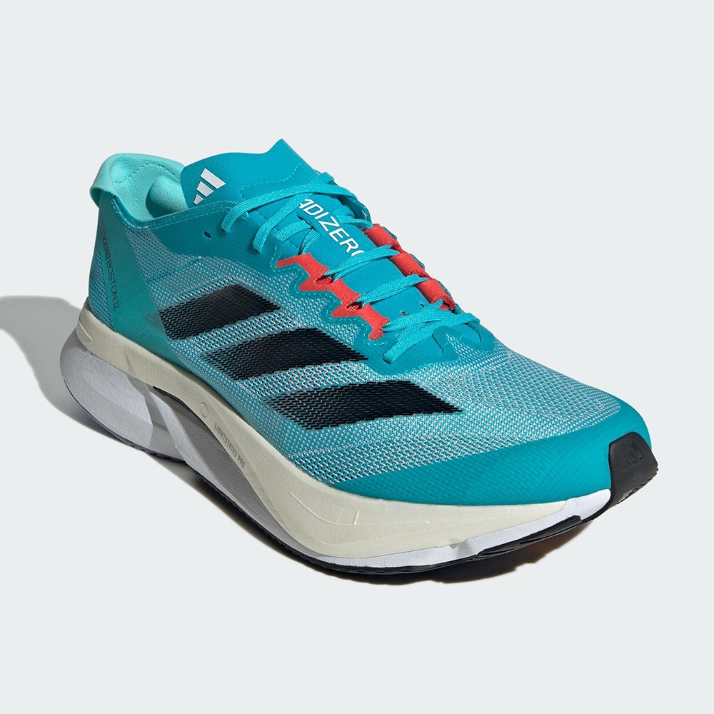 Adidas Adizero Boston 12 M 男鞋藍色運動路跑馬牌底慢跑鞋H03612