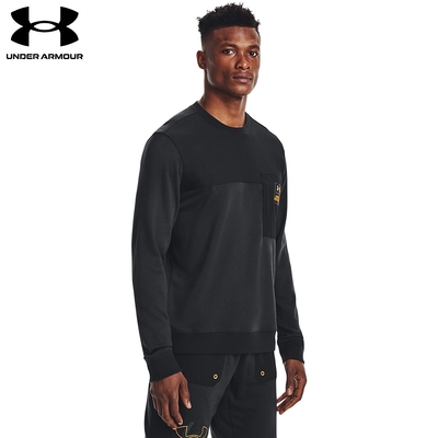 【UNDER ARMOUR】UA 男 SCRIBBLE長袖套頭衫_1366405-001-優惠商品